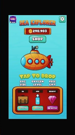 TimeBucks task. Sea Explorer with Iam done