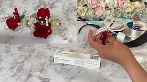 Tutorial de cómo hacer un moño para wrist corsage para baile de prom / o para boda | Familiasi Creaciones