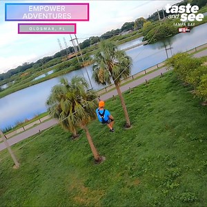 93K views · 876 reactions |  ZIP ON  Explore Tampa Bay's largest zip line and outdoor adventure park in Oldsmar! Check out Empower Adventures Tampa Bay >> https://wfts.tv/3hcaWtd | Zack Perry | Facebook