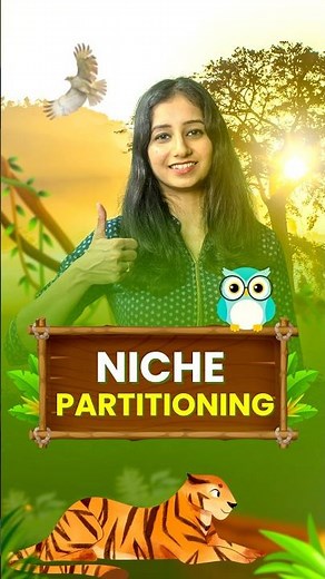Niche Partitioning #ecology #cuet #neet #science #sciencefacts #biology #ecologyunit #csirnet #jrf