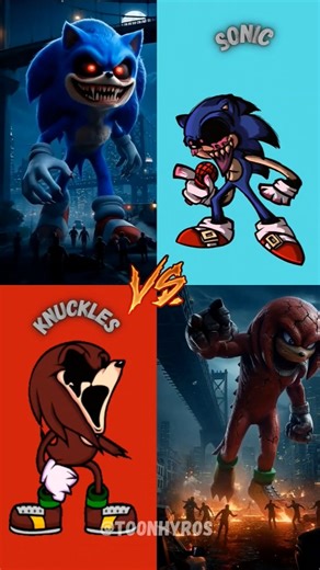 Scary versions of Sonic Giant horror story 😱💢 #sonic #sonicthehedgehog