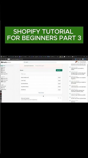 Shopify Tutorial For Beginners [Part 4]