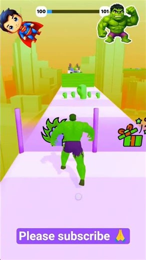 superhero fights hulk😁 vs smashed🤩 #shorts🫡 #youtubeshorts🤠 #gaming😆 #hulk😈#viral 🥸