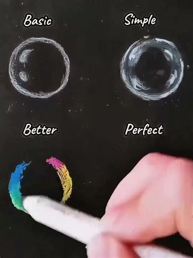 How to Draw BUBBLES 🫧 (Easy and Fast) #sports #bubbles #art