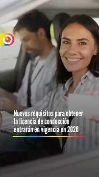 New requirements for obtaining a driver's license will come into effect in 2026