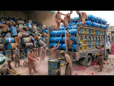Amazing Manufacturing! How Air Compressor Tanks Are Made | INSANE Metal Work