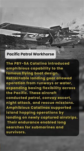 Pacific Patrol Workhorse | PBY-5A Catalina
