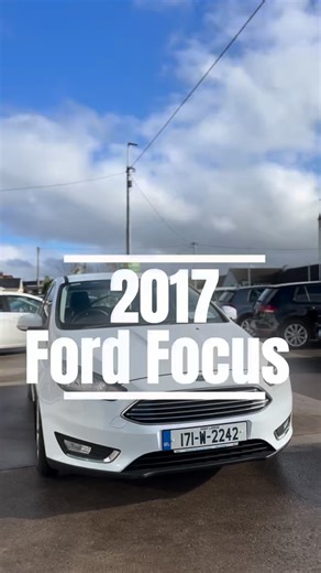 Denis Mulvihill on Instagram: "2017 Ford Focus — Fully Serviced | Excellent Condition | Ready to Drive This vehicle offers comfort, technology, and reliability in one well-maintained package: • 6 Speed Gearbox • Multifunctional Steering Wheel with Voice Command • Cruise Control • Bluetooth and Radio • Touch Screen Media Player • Air Conditioning • Heated Front & Rear Windshields • Electric Windows • Central Locking • Stop/Start Button • Rear Spoiler Practical features include: • ISOFIX • Cup Hol