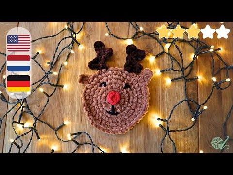 Crochet tutorial LOW SEW ‘Reindeer’ | vlogmas #8 | likecreates