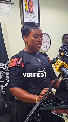 LIVE | CID Director-General COP Lydia Yaako Donkor says investigations have revealed that Barbara Asantewaa Kodua, popularly known as “Ghana Jollof,” remitted money to Salomey Awiti Bafoh in Ghana to facilitate the circulation of the alleged coup d’état video. #VerifiedNews #VerifiedTV