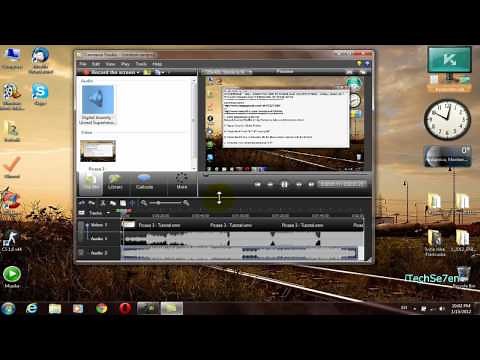 How to add audio file in a video(Camtasia Studio)