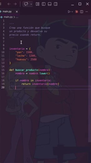 Si no entiendes return, mira esto #python #programacion #coding