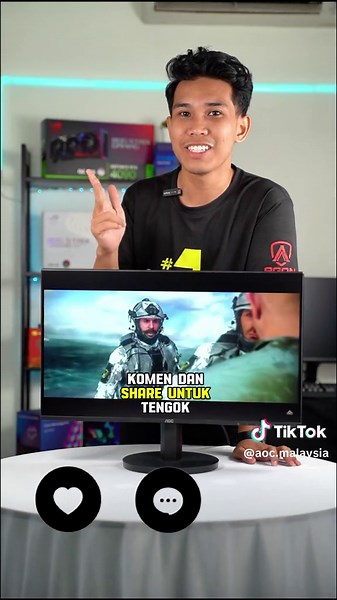 Monitor AOC 24B3HA2 dengan Speaker - Ulasan & Kelebihan