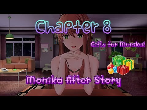 How to give gifts to Monika (Clothes, Hairstyles, etc) - Monika After Story #8