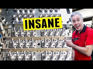 INSANE multi-cavity molds to make MILLIONS of plastic parts! - Serious Engineering - Ep24