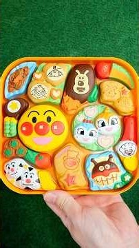 Let's complete the big Anpanman bento puzzle! #Anpanman #toys #puzzle