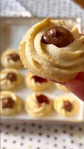 Jam Thumbprint Cookies #baking #cookies
