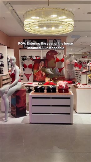 Entering the Year of the Horse with nothing holding us back. Unstoppable energy, supported by bold looks now available in-stores. | Victoria's Secret
