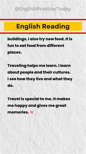  푯푶̣푪 푻푰Ế푵푮 푨푵푯 푪푼̀푵푮 푩푰푵푮푶   Luyện đọc tiếng Anh mỗi ngày – chủ đề Travel ✈️ ✨ Tăng phản xạ – nhớ từ vựng – đọc chuẩn hơn từng ngày!!! ------------------ ANH NGỮ BINGO Liền Kề 10, nhà 39 Khu Đô Thị Văn Khê, Q. Hà Đông, TP. Hà Nội Hotline: 0973153435  Email: bingoenglishcenter@gmail.com | Bingo English | Facebook