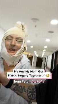Mom and I got plastic surgery together💉#plasticsurgery, #Turkeysurgery, #facelift, #hairtransplant