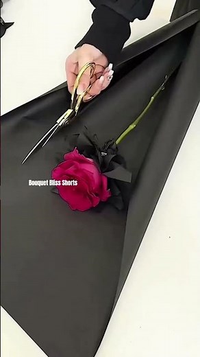 rose wrapping techniques | floristry tutorial @BouquetBlissOfficial