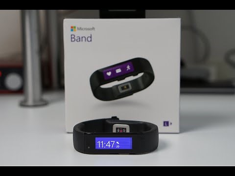 Microsoft Band Unboxing and First Setup