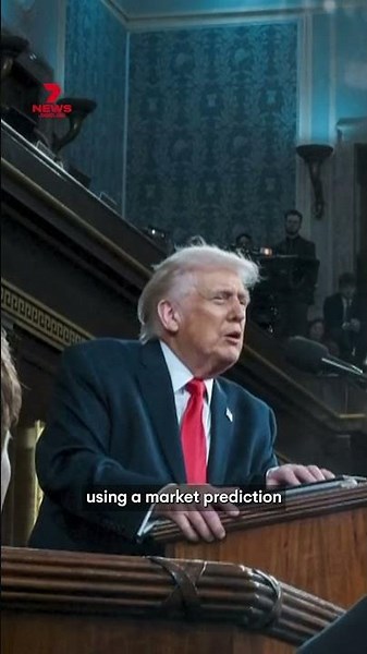 White House scandal over bets placed using inside information from teleprompter