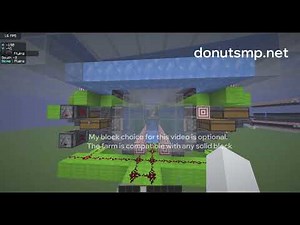 Donut smp kelp farm showcase!