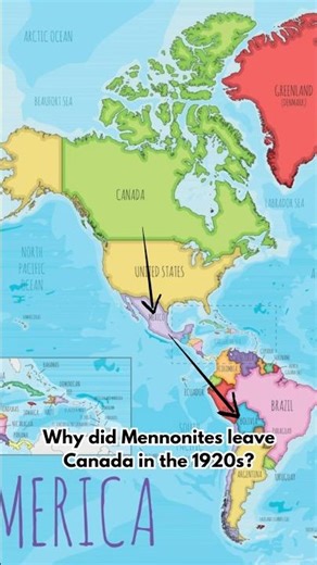 Hidden chapters of Mennonite migration. #MennoniteHistory #MigrationStories #HistoryReels