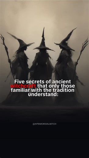 A Primordial Witch on Instagram: "🧙‍♀️ FIVE WITCHCRAFT SECRETS ONLY INITIATES UNDERSTAND 🌑These ancient witchcraft practices were passed down in silence, from one wise soul to another. They protect, heal and redirect energy—often without any tools at all. 🪄From using salt at your door to preserving energy in your hair, these spells show how traditional witchcraft works with intention, symbols and the unseen. 🕯️Comment “coven” to unlock deeper teachings I can’t post publicly!"