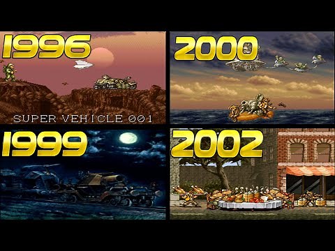 Metal Slug All Endings & Credits Compilation (1996-2006)