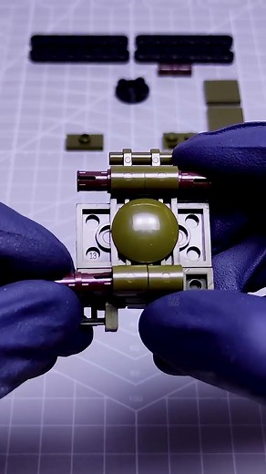 🔥Fake LEGO! How to Build Unofficial LEGO WW2 Mini Tank! SEMBO Block Easy MOC Tutorial ЛЕГО 레고 レゴ 樂高