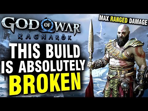 God of War Ragnarok - This Ranged Attack BUILD Does Absolutely INSANE Damage | GoW Ragnarök Tips