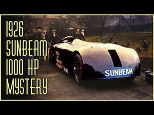 1926 Sunbeam 1000 HP Mystery: From Blueprint to 200 mph Record Legend