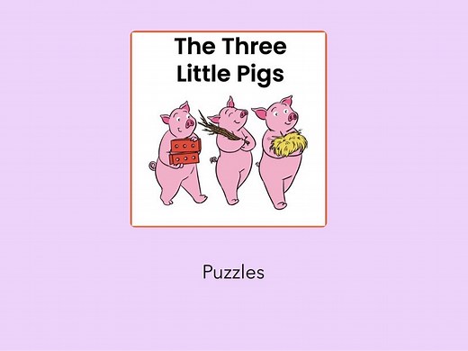 The Three Little Pigs Puzzles