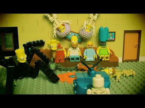 LEGO SIMPSON HALLOWEEN STOP MOTION