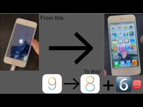 Fixing an iPod Touch and Dualbooting iOS 6 On It