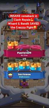 I know my DECK is CANCER & INSANE(Annoying)😂But Wizard Save my ASS & Bandit Destroyed the Clash💪🤣