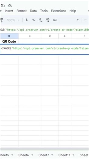 🚀 How to Make QR Codes Fast in Google Sheets | Easy Formula Method!