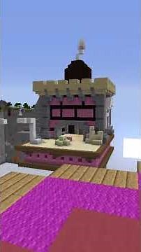 Flying hacker in minecraft bedwars