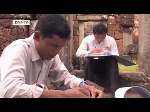 GLOBAL 3000 | Angkor Wat â Endangered World Heritage Site Under Restoration