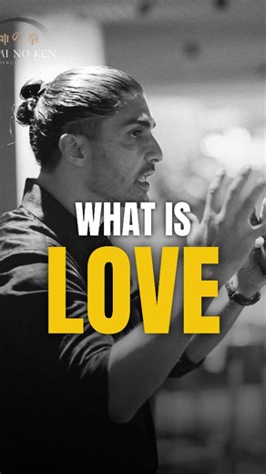 Nasser Qazi on Instagram: "Comment "PEACE" for a free preview of the Kami No Ken Academy.. ❤️❤️❤️ Love is not butterflies. It’s discipline. It’s choosing truth over comfort. Presence over excuses. Actions over empty promises. Love is accountability when it’s uncomfortable. Responsibility when it’s inconvenient. Sacrifice when ego wants to run. Most people don’t want love. They want the feeling of love — without the work that keeps it alive. They want connection without accountability. Passion wi