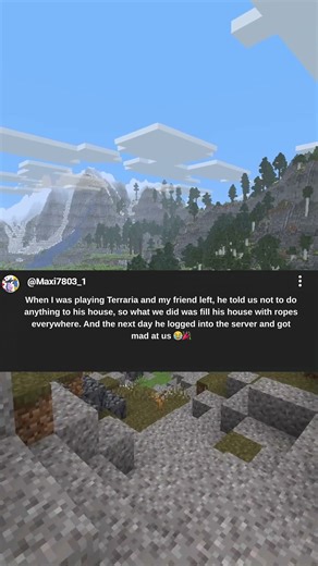 This Fan's Prank is GENIUS! (Terraria Rope Invasion) 🔥