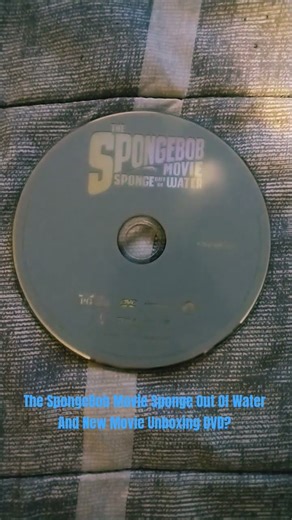 The SpongeBob Movie Sponge Out Of Water And New Movie Unboxing DVD? 📀🐿️🐙🦑🦀🐌🧽✨🍔🍟