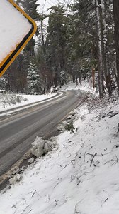 13K views · 166 reactions | We’re getting more snow this morning at 5,700 ft. #Slippery #LakeArrowheadTraffic | David Alan Arnold | Facebook