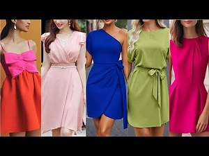 Las mejores tendencias de moda de vestidos cortos en 2026/Vestidos midi cortos de moda y con estilo