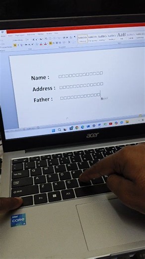 DraW Square Using Keyboard Shortcut Key #mswordtricks #MSWordTips #computer #laptop #pc #shortsfeed #shortsreels #Windows | Anil Kumar Gautam