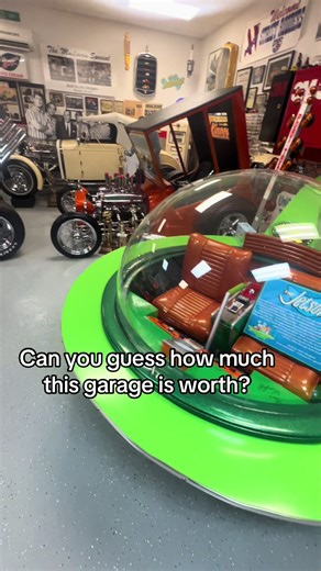 Classic hot rods, rare builds, and a garage full of horsepower. Some of these custom cars are worth more than houses. Car collectors know how crazy these builds can get… but how much do you think this entire garage is worth? 👀 Drop your guess in the comments. 💰 #carcommunity #classiccars #hotrods #garagegoals #carcollection