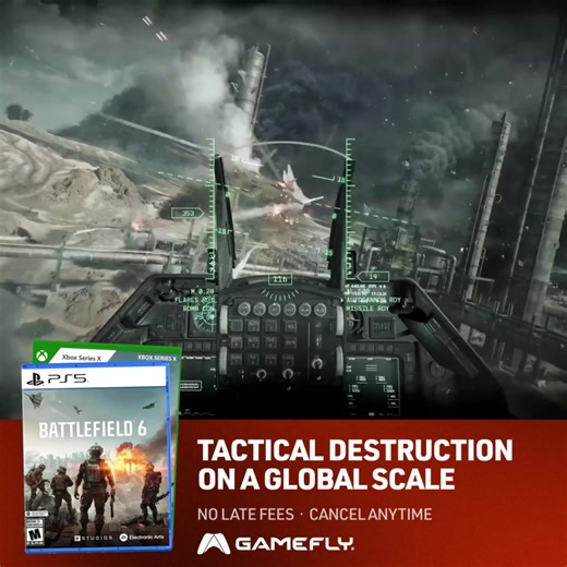 263K views · 109 reactions | GameFly has all the newest and hottest games! Try Battlefield 6 and many others for one low subscription price! | GameFly | Facebook