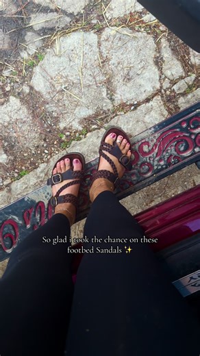 Leather White Mountain Footbed Sandals @QVC, Inc | sandals